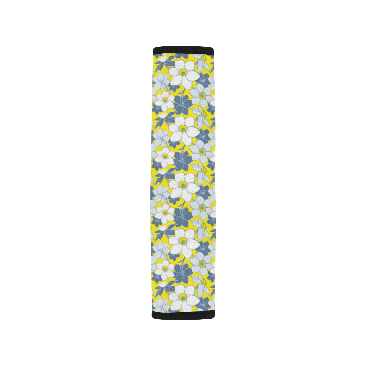 Daffodils Pattern Print Design 01 Car Seat Belt Cover