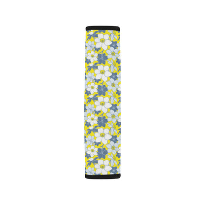 Daffodils Pattern Print Design 01 Car Seat Belt Cover