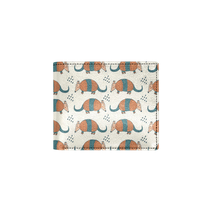 Armadillo Pattern Print Design 01 Men's ID Card Wallet