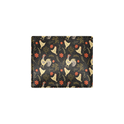 Chicken Pattern Print Design 04 Men's ID Card Wallet