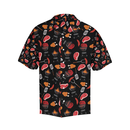 Barbecue Pattern Print Design 04 Men's Hawaiian Shirt