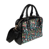 Cactus Pattern Print Design 02 Shoulder Handbag