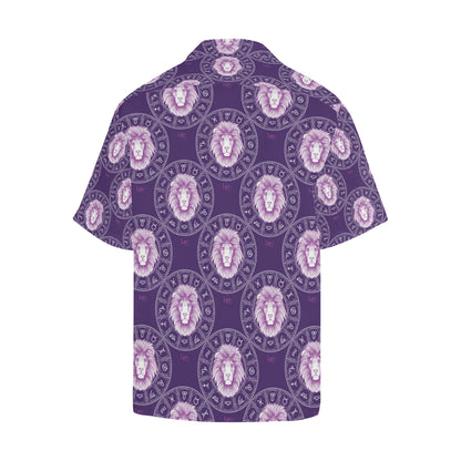 Leo Pattern Print Design 04 Men's Hawaiian Shirt