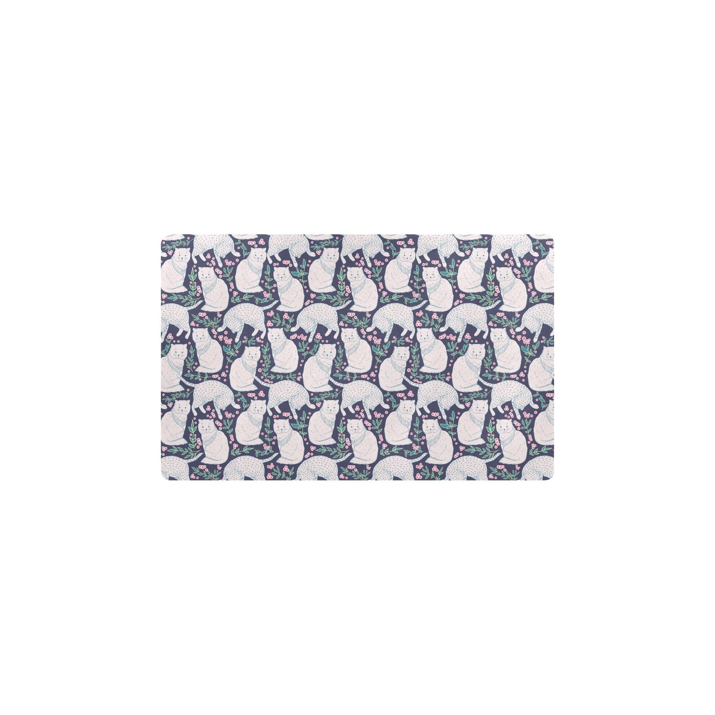 Cat Pattern Print Design 06 Kitchen Mat