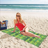 Shamrock Print Design LKS303 Beach Towel 32" x 71"