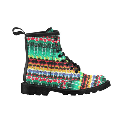 Serape Print Design LKS307 Women's Boots