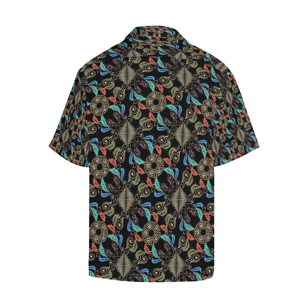 Ancient Greek Print Design LKS308 Men's Hawaiian Shirt