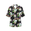 Apple blossom Pattern Print Design AB07 Women's Hawaiian Shirt