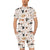 Equestrian Equipment Print Pattern Men's Romper