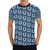 Horseshoe Print Design LKS301 Men's All Over Print T-shirt