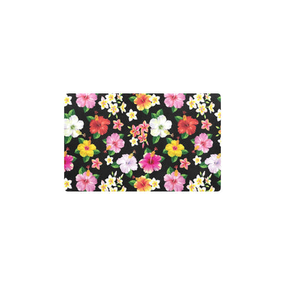 Hibiscus Pattern Print Design HB025 Kitchen Mat