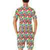 Dinosaur Comic Pop Art Style Men's Romper