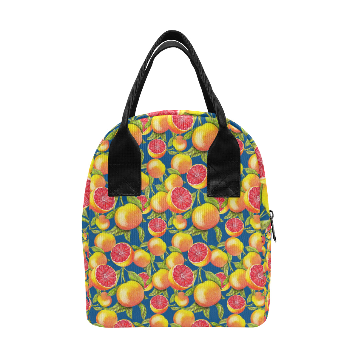 Grapefruit Pattern Print Design GF04 Insulated Lunch Bag