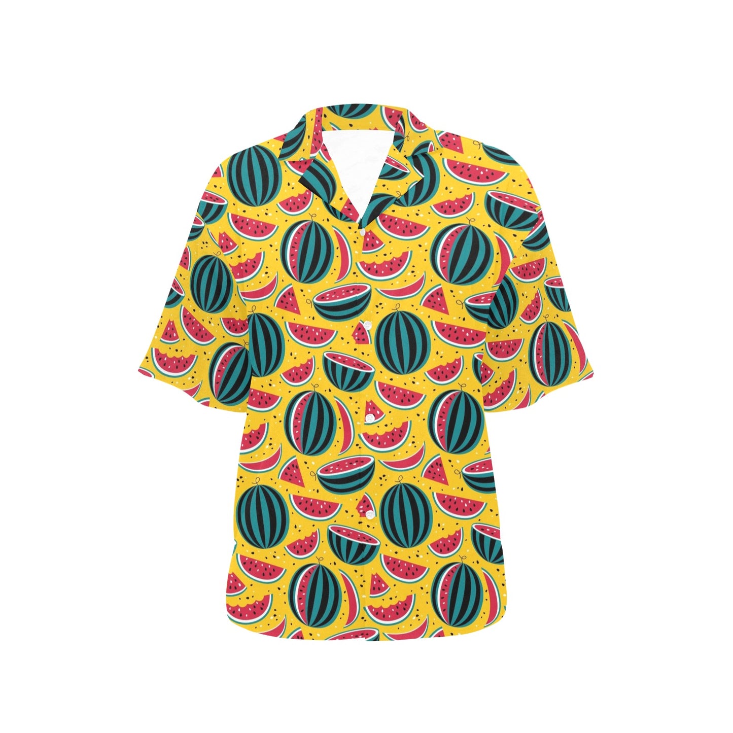 Watermelon Pattern Print Design WM02 Women's Hawaiian Shirt