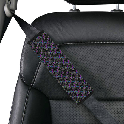 Mermaid Pattern Print Design 09 Car Seat Belt Cover