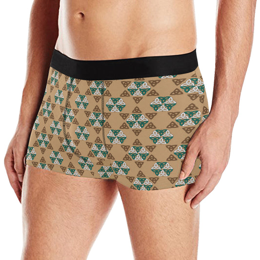 Celtic Pattern Print Design 08 Men's Boxer Briefs