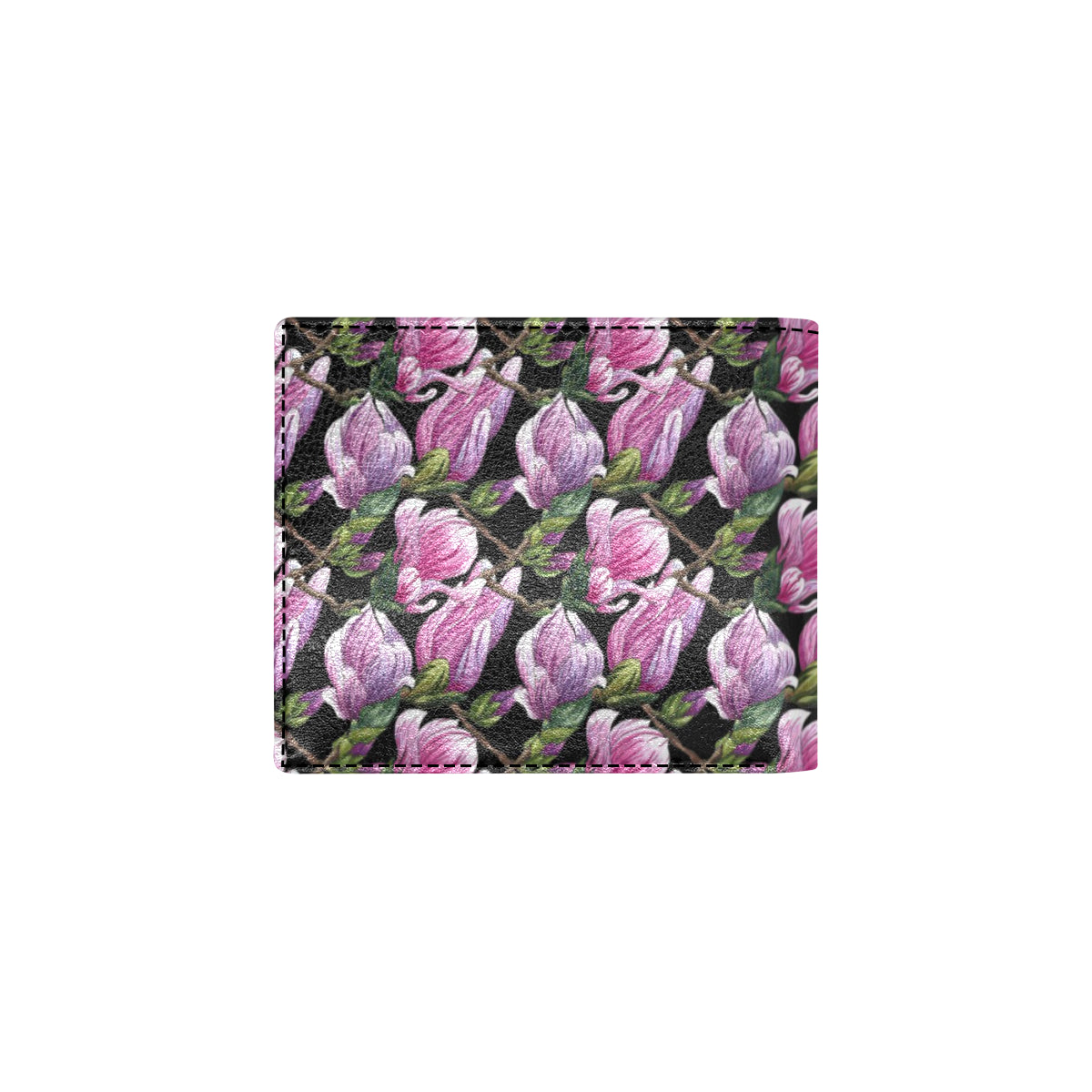 Magnolia Pattern Print Design MAG011 Men's ID Card Wallet