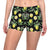 Lemon Pattern Print Design LM02 Yoga Shorts