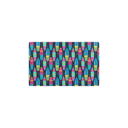 Surfboard Colorful Print Design LKS302 Kitchen Mat