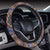 Mandala Boho Chic Design Print Steering Wheel Cover with Elastic Edge