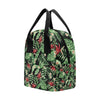 Bird Of Paradise Pattern Print Design BOP05 Insulated Lunch Bag