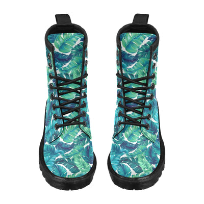 Brightness Tropical Palm Leaves Women's Boots