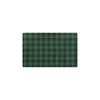 Green Tartan Plaid Pattern Kitchen Mat