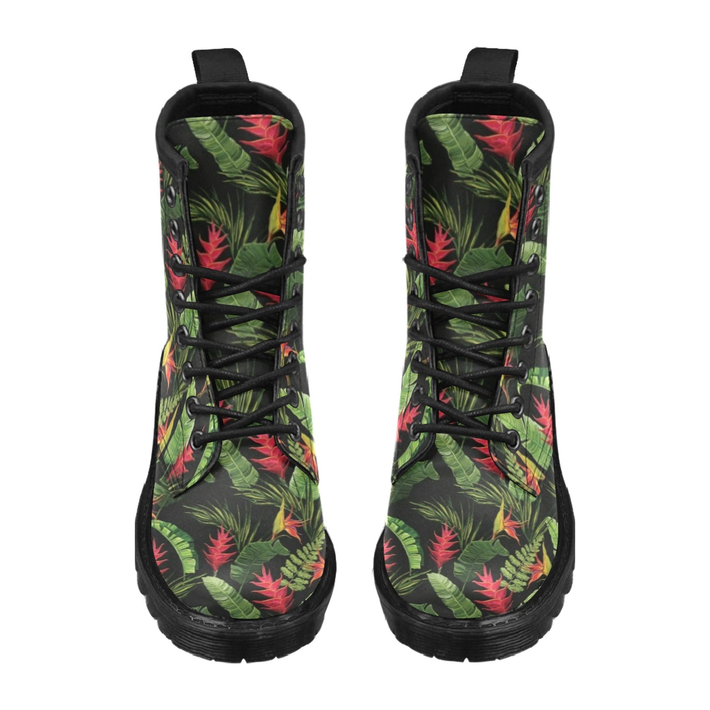 Bird Of Paradise Pattern Print Design BOP010 Women's Boots