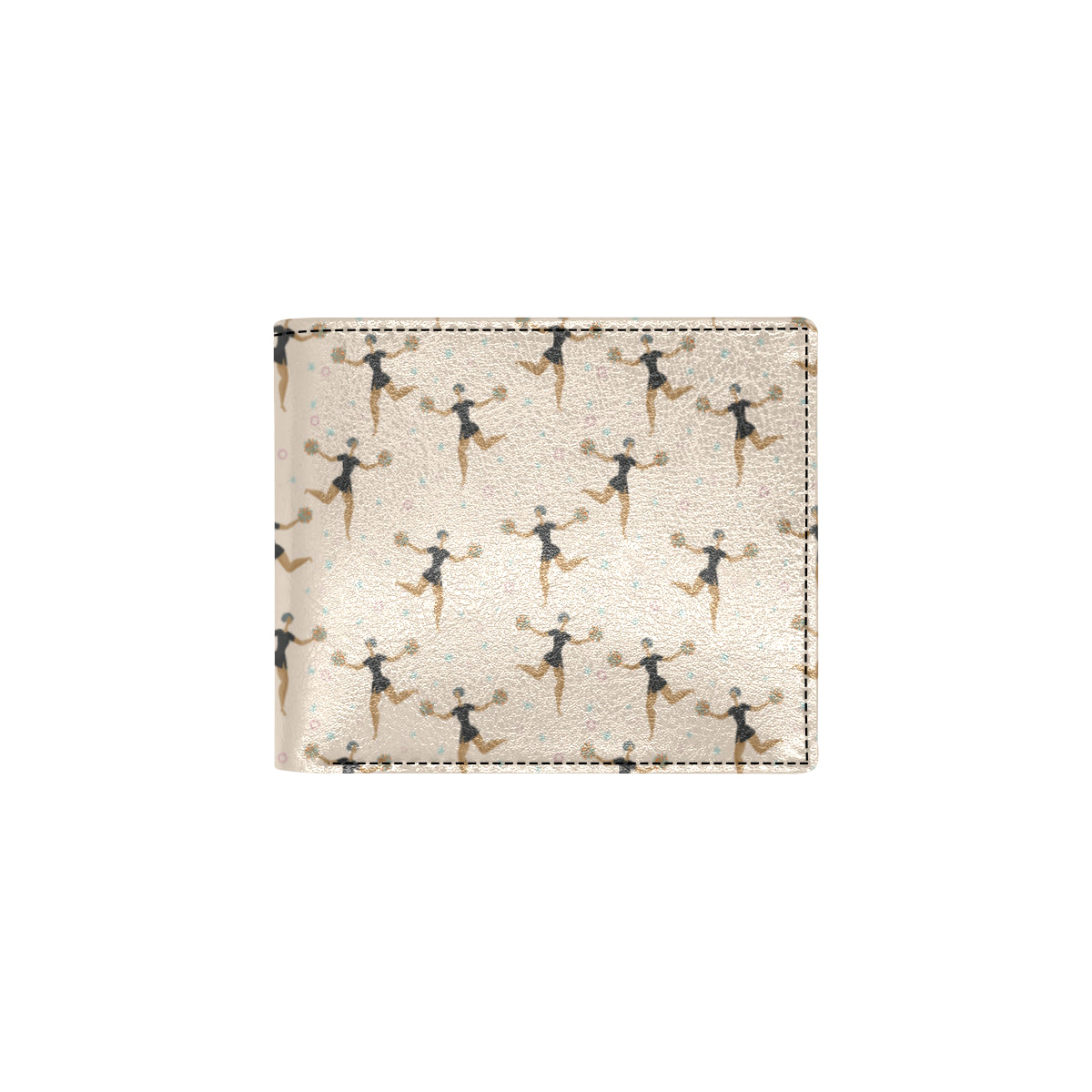 Cheerleader Pattern Print Design 03 Men's ID Card Wallet