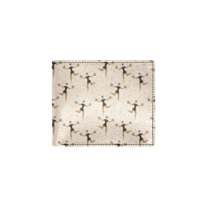 Cheerleader Pattern Print Design 03 Men's ID Card Wallet
