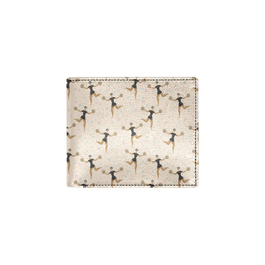Cheerleader Pattern Print Design 03 Men's ID Card Wallet