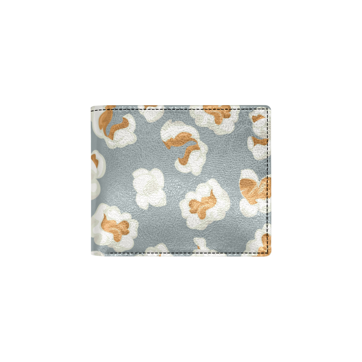 Popcorn Pattern Print Design A05 Men's ID Card Wallet