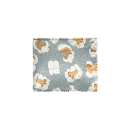 Popcorn Pattern Print Design A05 Men's ID Card Wallet