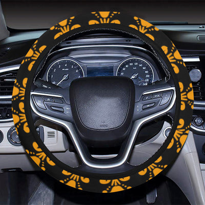 Eye of Horus Tribal Egypt Pattern Steering Wheel Cover with Elastic Edge