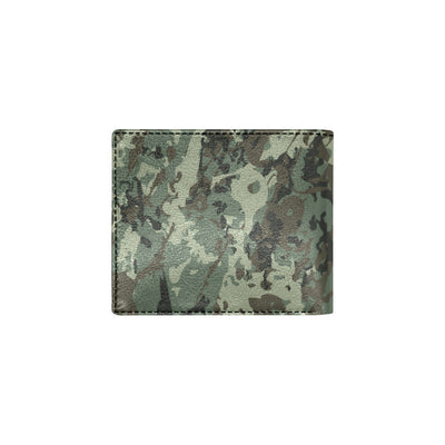 Camouflage Pattern Print Design 06 Men's ID Card Wallet