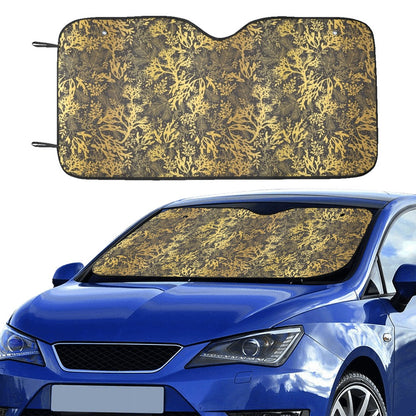 Seaweed Print Design LKS303 Car front Windshield Sun Shade