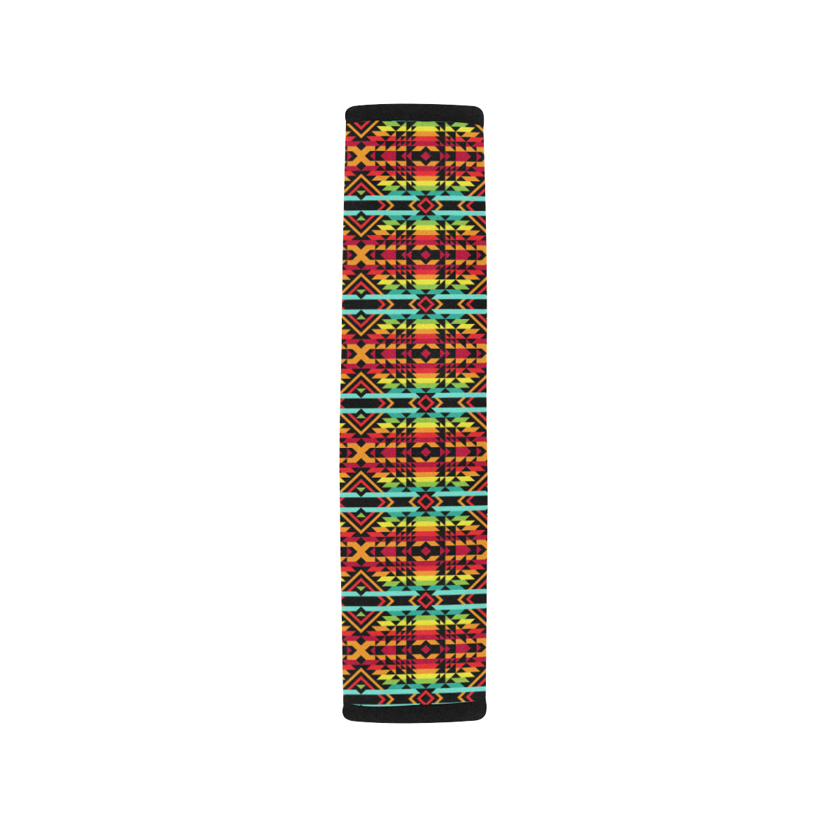 Kente Red Design African Print Car Seat Belt Cover