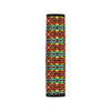 Kente Red Design African Print Car Seat Belt Cover