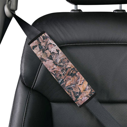 Camouflage Realistic Tree Leaf Print Car Seat Belt Cover
