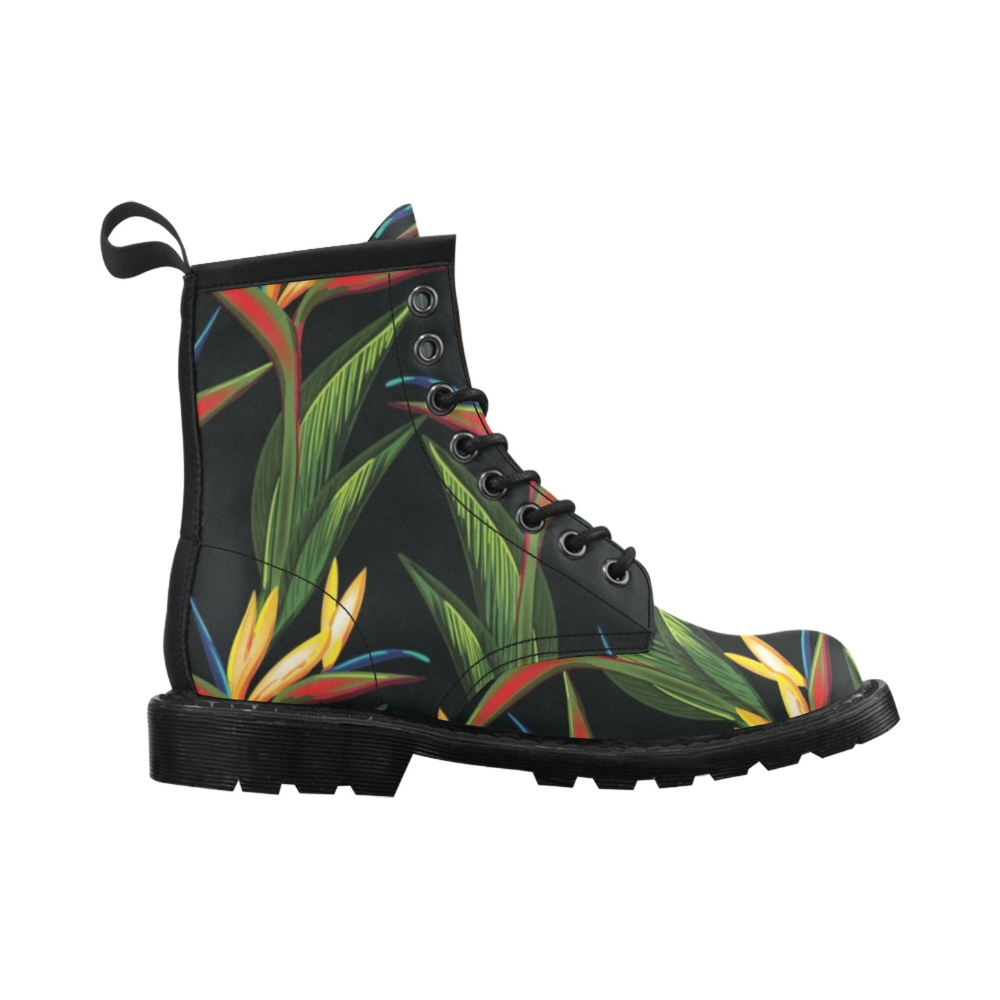 Bird Of Paradise Pattern Print Design BOP012 Women's Boots