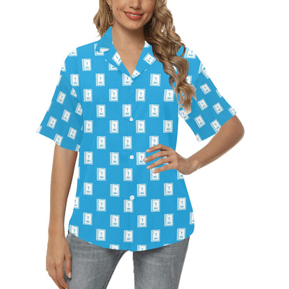 Bible Pattern Print Design 02 Women's Hawaiian Shirt
