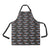 Dachshund Pattern Print Design 04 Apron with Pocket