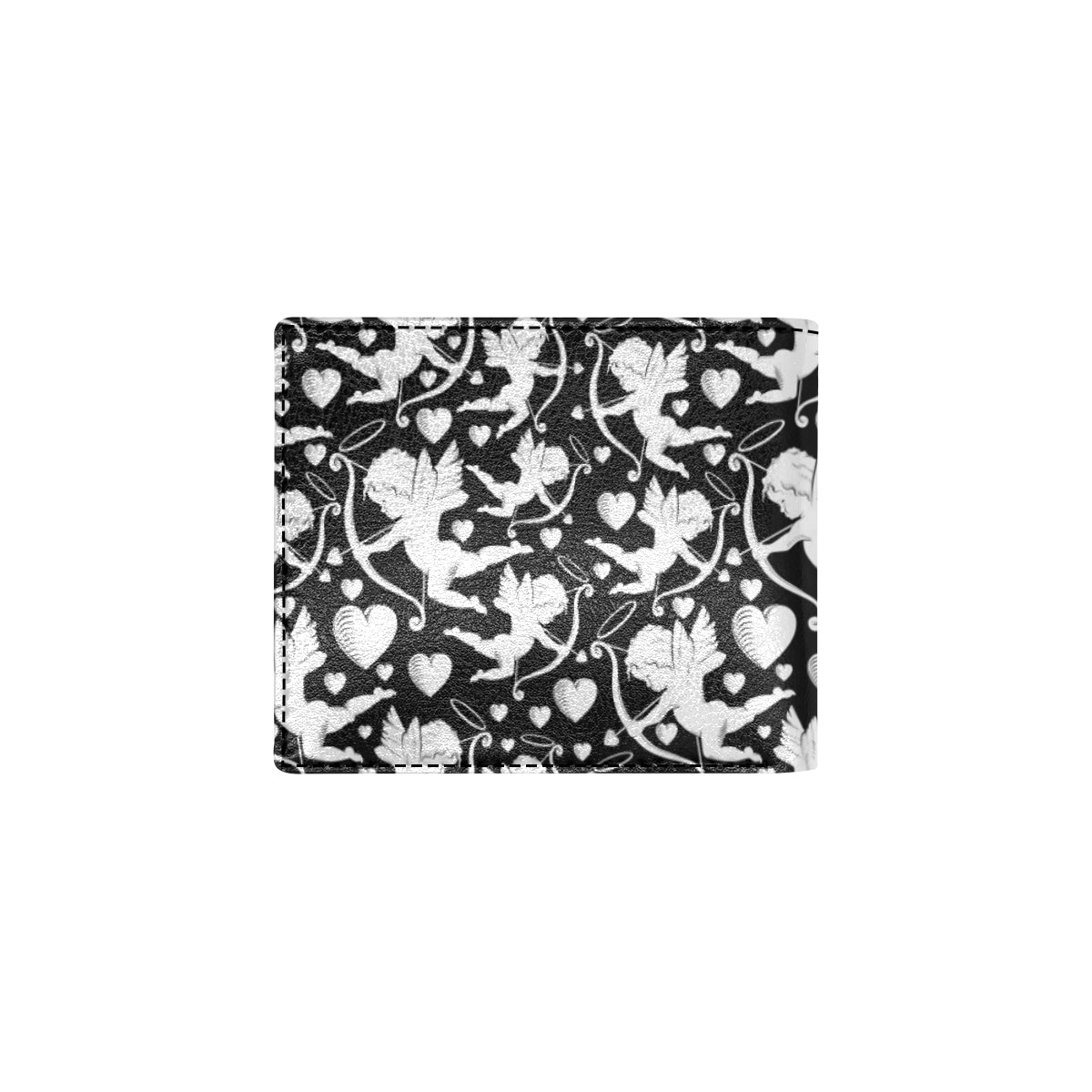Cupid Pattern Print Design 04 Men's ID Card Wallet