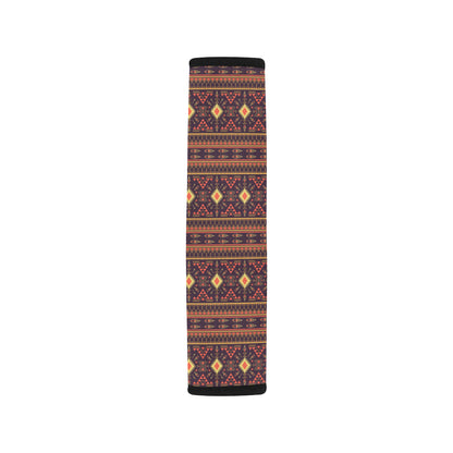 Southwest Ethnic Design Themed Print Car Seat Belt Cover