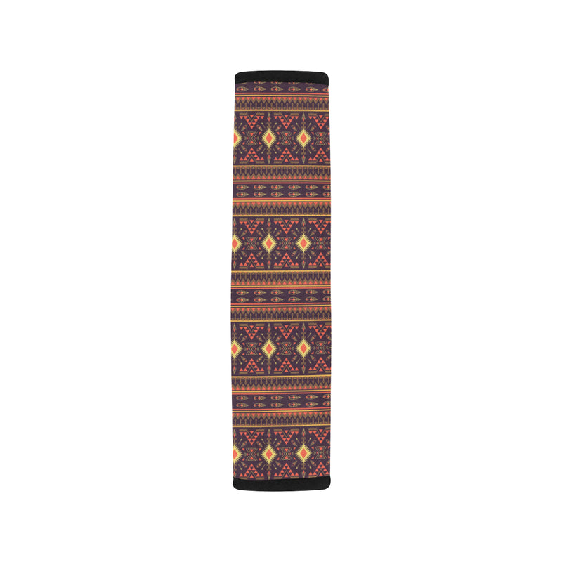 Southwest Ethnic Design Themed Print Car Seat Belt Cover