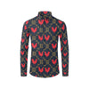 Rooster Pattern Print Design A02 Men's Long Sleeve Shirt