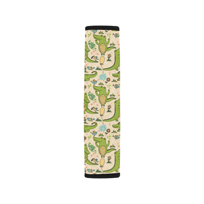 Alligator Pattern Print Design 01 Car Seat Belt Cover