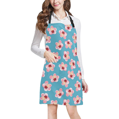 Cherry Blossom Pattern Print Design CB09 Apron with Pocket