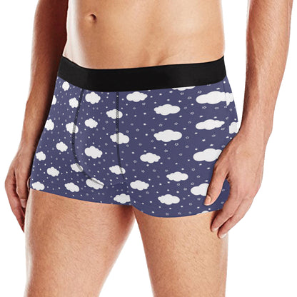Cloud  Pattern Print Design 03 Men's Boxer Briefs
