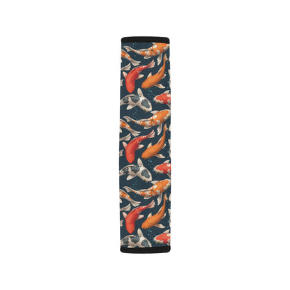 Koi Carp Cute Design Themed Print Car Seat Belt Cover